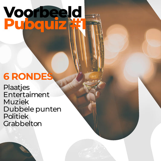 Voorbeeld pubquiz | Gratis vragen + voorbeeld pubquiz Quizkopen.nl